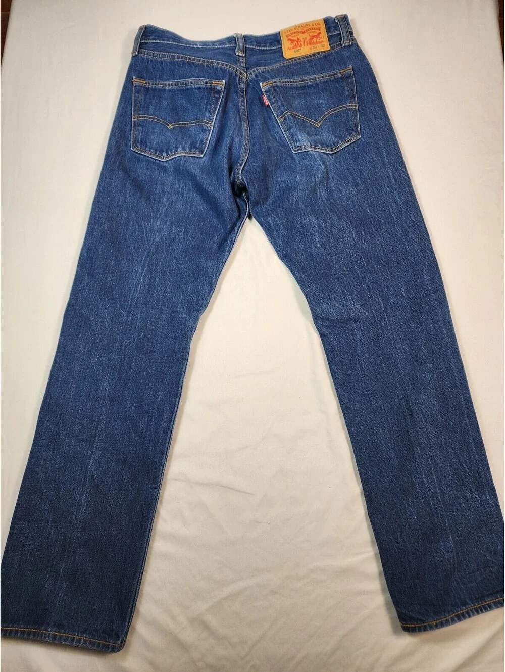 Levi's 501 Jeans 32x32 Button Fly, Straight Leg, Denim